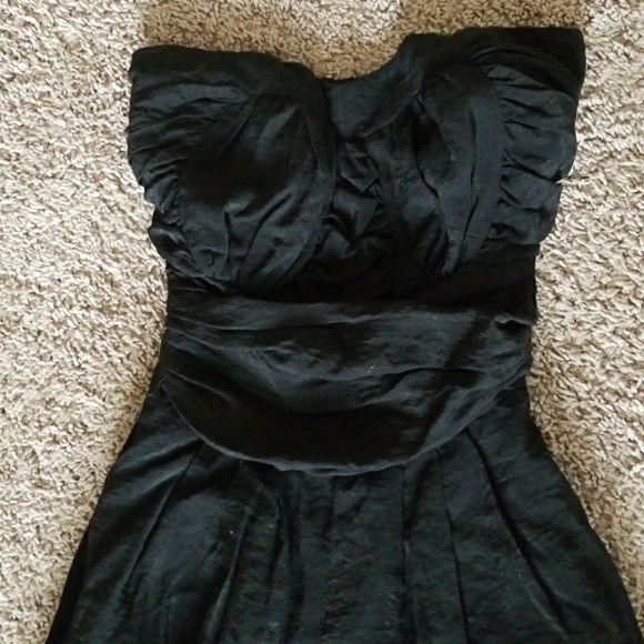 Sweetheart Neckline Black Romper - Picture 2 of 5